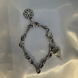 Mariana Silver Guardian Angel Charm Bracelet